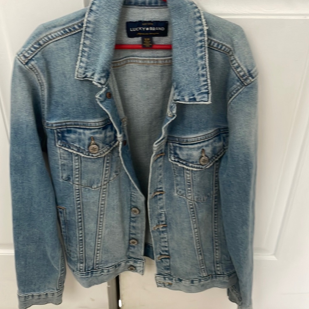Lucky denim jacket in great condition size small